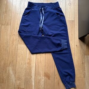 Figs Zamora navy joggers